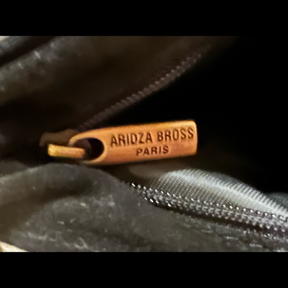 Aridza Bross vintage black calf hair/pony hair and suede shoulder bag! LNWOT ❤️ - Picture 3 of 3